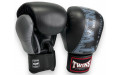 Боксерские перчатки TWINS Special BGVL3-2TA black gray 16 oz Боксерские перчатки TWINS Special BGVL3-2TA black gray 16 oz
