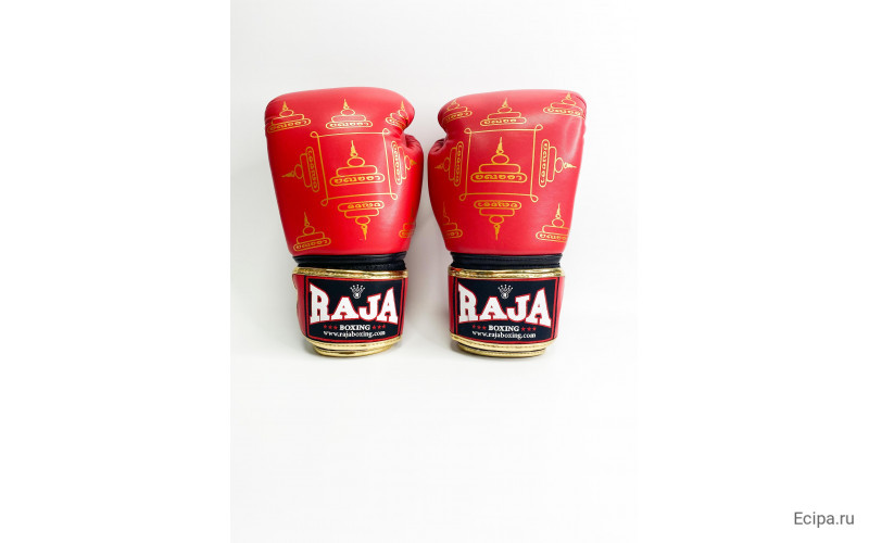 Боксерские перчатки Raja Snake red 16 oz