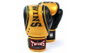 Боксерские перчатки Twins Special FBGV-TW4 Gold Black 10 oz