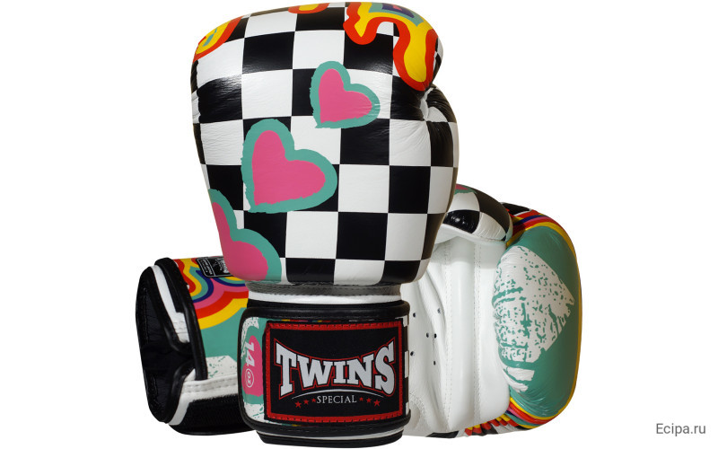 Боксерские перчатки Twins Special FBGVL3-65 Chess 12 oz