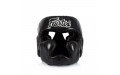 Шлем Fairtex HG13 black (Lace Up) XL