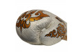 Боксерские перчатки TKB Kanok white 12 oz