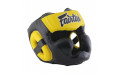 Шлем Fairtex HG13 black yellow (Full Head) L