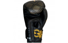 Боксерские перчатки TKB Kanok black 14 oz