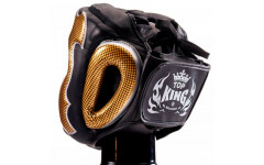 Боксерий шлем TKHGEM-01 black gold - XL