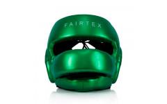 Шлем с бампером Fairtex HG17 green L Шлем с бампером Fairtex HG17 green L