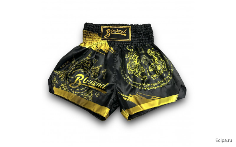 Шорты для бокса Blegend black/gold XL