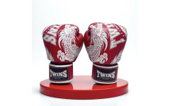 Боксерские перчатки TWINS Special FBGVL3-49 red white 10 oz