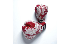 Боксерские перчатки TWINS Special FBGVL3-49 red white 10 oz
