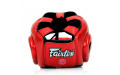 Шлем с бампером Fairtex HG17 red L
