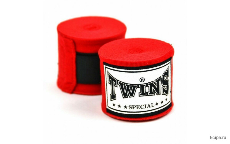 Боксёрские бинты Twins Special CH5 red