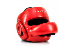 Шлем с бампером Fairtex HG17 red M