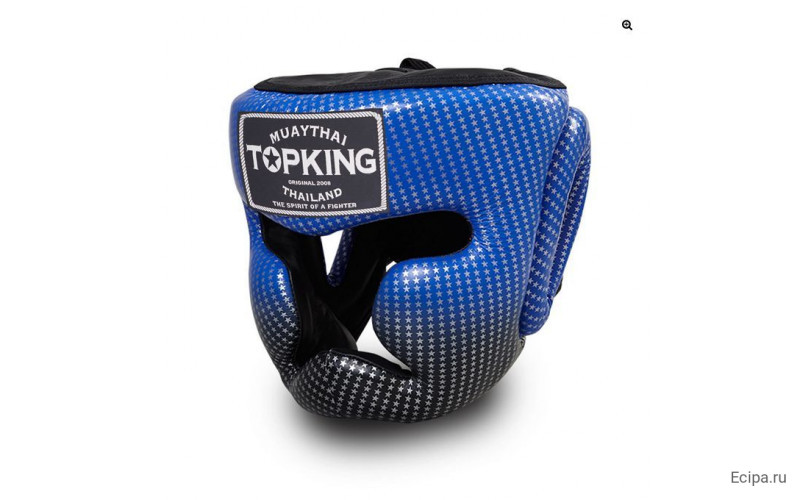 Боксерский Шлем TKB Super Star blue M