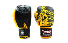 Боксерские перчатки Twins Special FBGVL50 yellow 12 oz