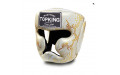 Боксерский шлем Top King Gold / White Snake Edition Head Guard XL Боксерский шлем Top King Gold / White Snake Edition Head Guard XL