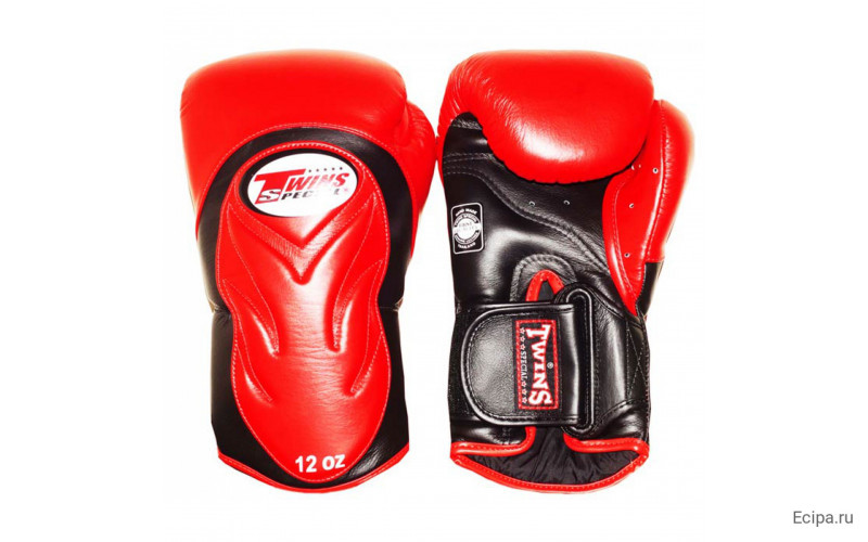Боксерские перчатки BGVL6 black-red 14 oz