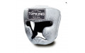 Боксерский шлем Top King Silver / White Snake Edition Head Guard L Боксерский шлем Top King Silver / White Snake Edition Head Guard L