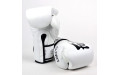 Боксерские перчатки турнира Glory Fairtex BGVG1 white 14 oz