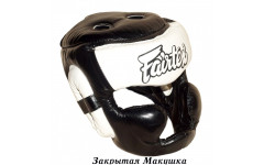 Шлем Fairtex HG13 black white (Full Head) M