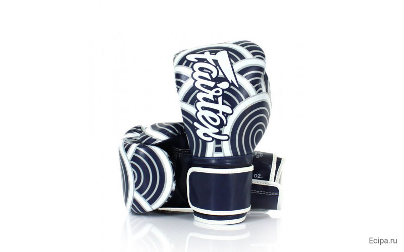 Боксерские перчатки Fairtex BGV14 Japanese blue 10 oz