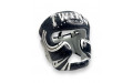 Шлем боксерский Twins Special FHGL3-TW5 black white XL