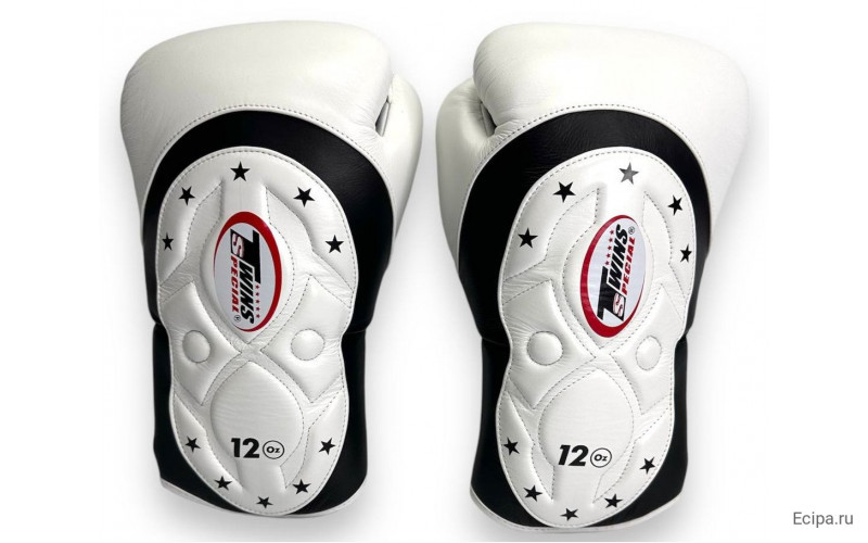 Боксерские перчатки Twins BGVL6 MK black white 10 oz