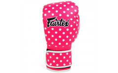 Боксерские перчатки Fairtex BGV14 polka dot 14 oz