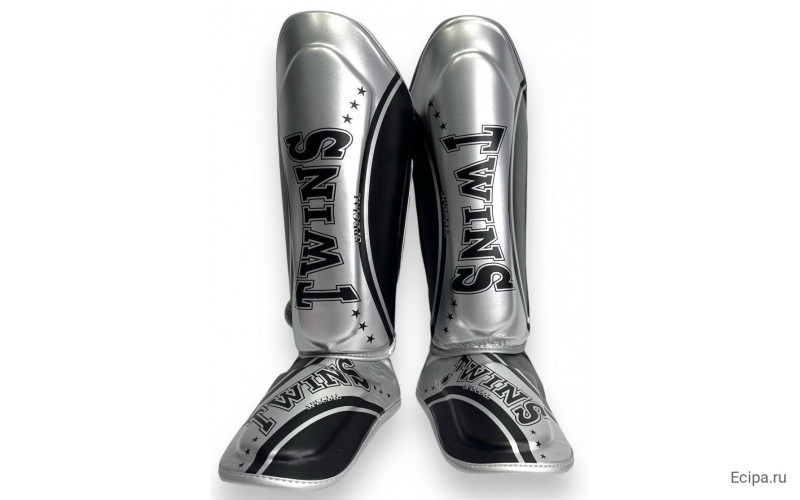 Защита голени Twins Special FSGL10-TW4 black silver M
