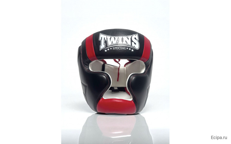 Шлем боксерский Twins Special HGL11 black red XL