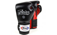 Боксерские перчатки Fairtex BGV9 black red 16 oz