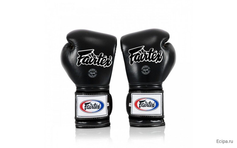 Боксерские перчатки Fairtex BGV9 black 10 oz