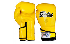 Боксерские перчатки Fairtex BGV6 yellow 16 oz