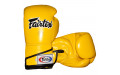 Боксерские перчатки Fairtex BGV6 yellow 16 oz
