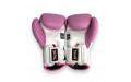 Боксерские перчатки Twins BGVL6 MK white pink 16 oz