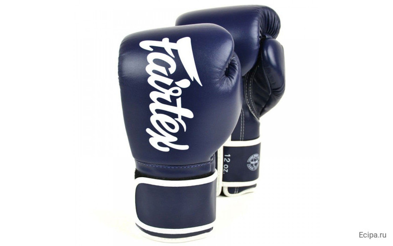 Боксерские перчатки Fairtex BGV14 blue 12 oz