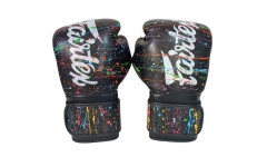 Боксерские перчатки Fairtex BGV14 Painter color black 10 oz