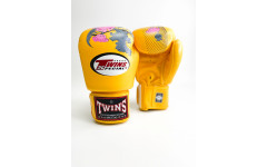 Боксерские перчатки Twins FBGVL3-13 yellow 14 oz