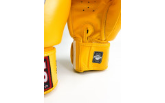 Боксерские перчатки Twins FBGVL3-13 yellow 14 oz
