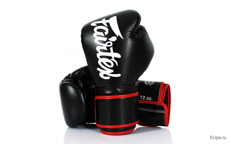 Боксерские перчатки Fairtex BGV14 black 16 oz