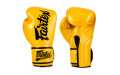 Боксерские перчатки Fairtex BGV18 Yellow 12 oz