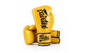 Боксерские перчатки Fairtex BGV18 Yellow 18 oz