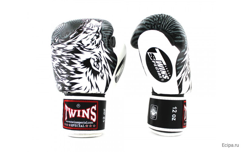 Боксерские перчатки Twins FBGVL50 white 12 oz