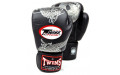 Боксерские перчатки Twins FBGVL3-23 black silver 16 oz