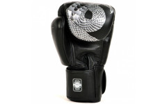 Боксерские перчатки Twins FBGVL3-23 black silver 16 oz