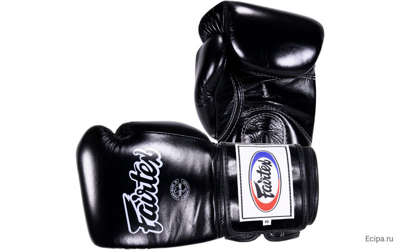 Боксерские перчатки Fairtex BGV5 black 12 oz