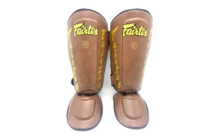 Защита голени Fairtex SP7 brown XL