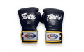 Боксерские перчатки Fairtex BGV9 blue navy yellow 12 oz