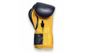 Боксерские перчатки Fairtex BGV9 blue navy yellow 12 oz