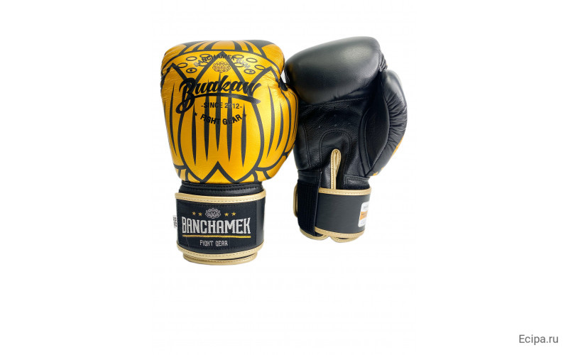 Премиальные боксерские перчатки Banchamek Gym BGL-GL3 black 12 oz