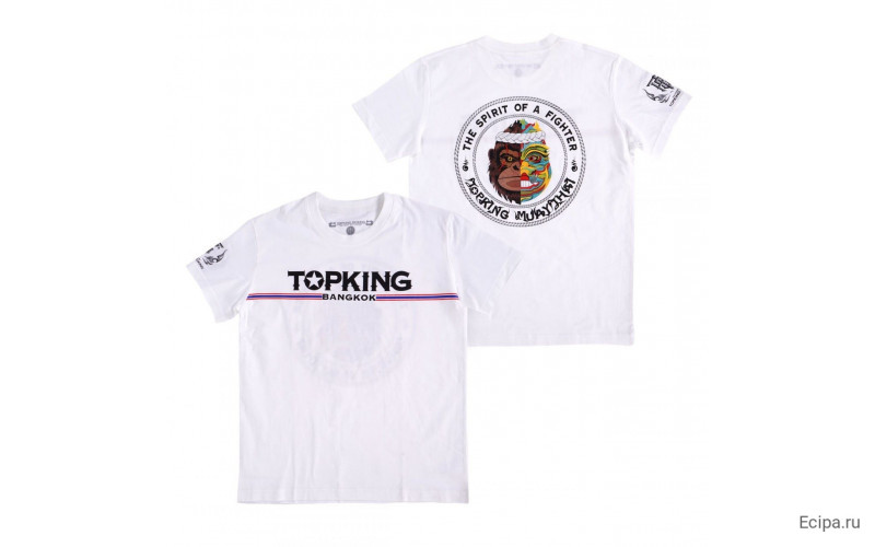 Футболка Top King boxing white M